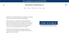 Desktop Screenshot of onesourceaccounting.com