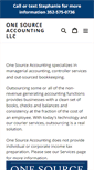 Mobile Screenshot of onesourceaccounting.com